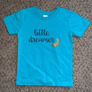 Brand new hand made little dreamer shirt
